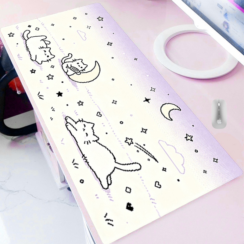 Gaming Laptop Essential Accessories - Low pixel cartoon Mouse Pad Game