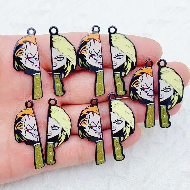 Gaming Accessories Gifts - 10pcs cartoon clown funny couple single-sided