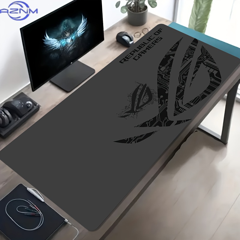Gaming Accessories For Pc Setup - 1pc Large Gaming Mouse Pad ROG
