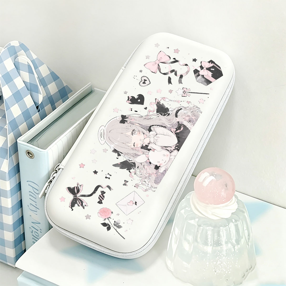 Gaming Accessories Bag - Macaron Color Hard Storage Bag for