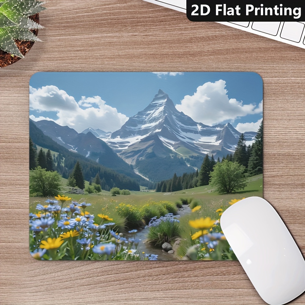 Gaming Accessories For Pc Setup - Gaming Office Non-Slip Mouse Pad Scenic