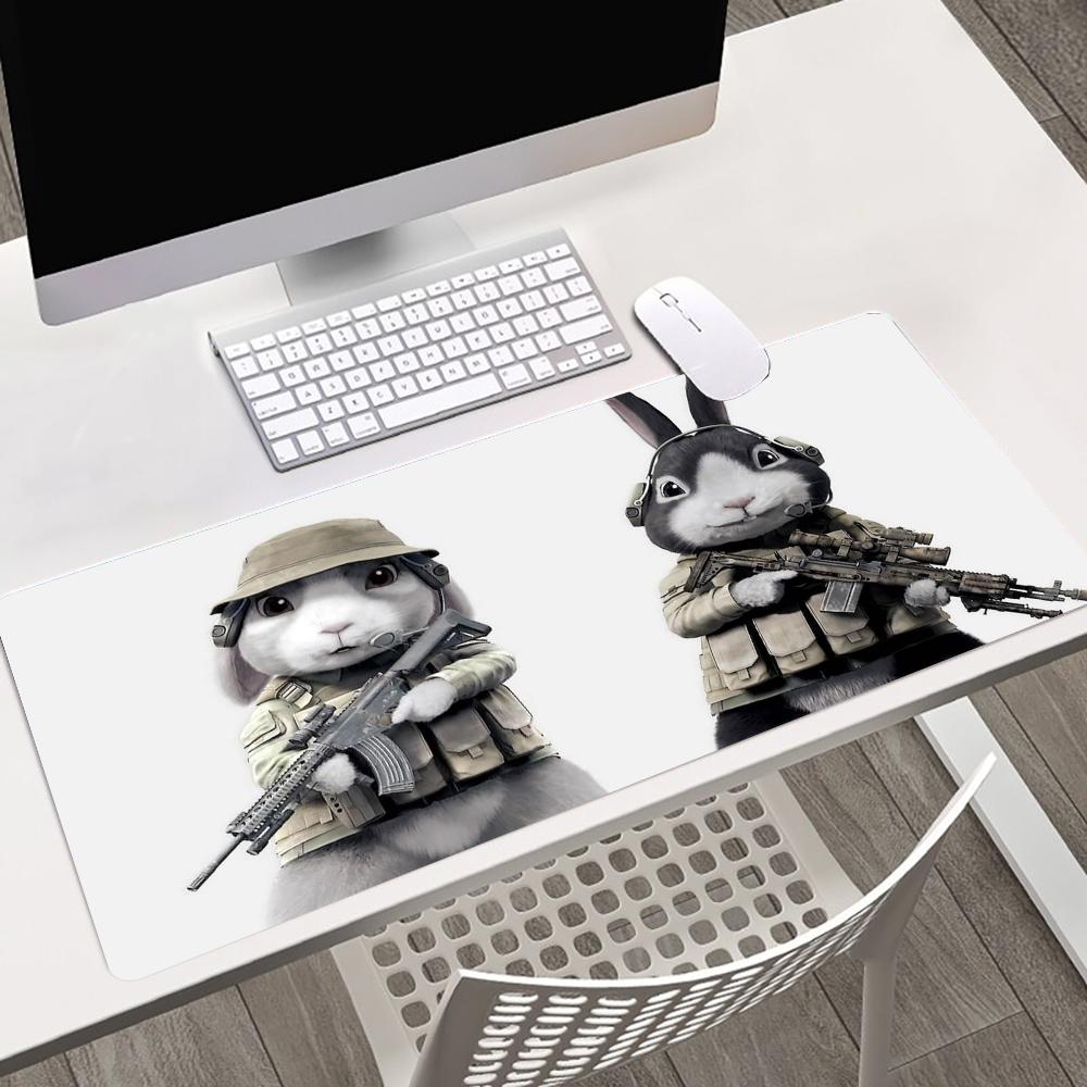 Gaming Accessories For Pc Setup - Rabbit Special Forces Mouse Pads Pc