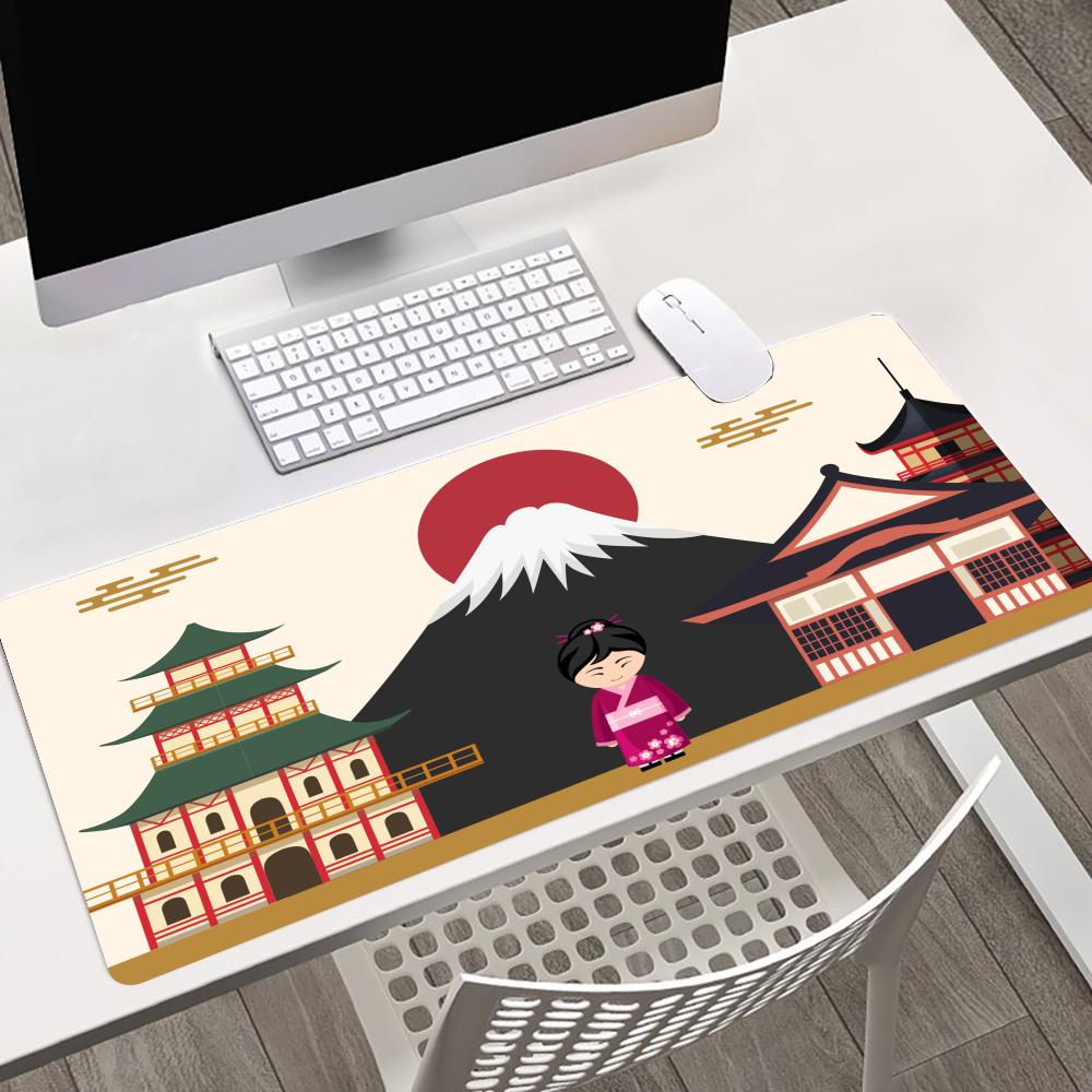 Gaming Accessories For Pc Setup - Japanese-style Mouse Pads Pc Accessories Desk