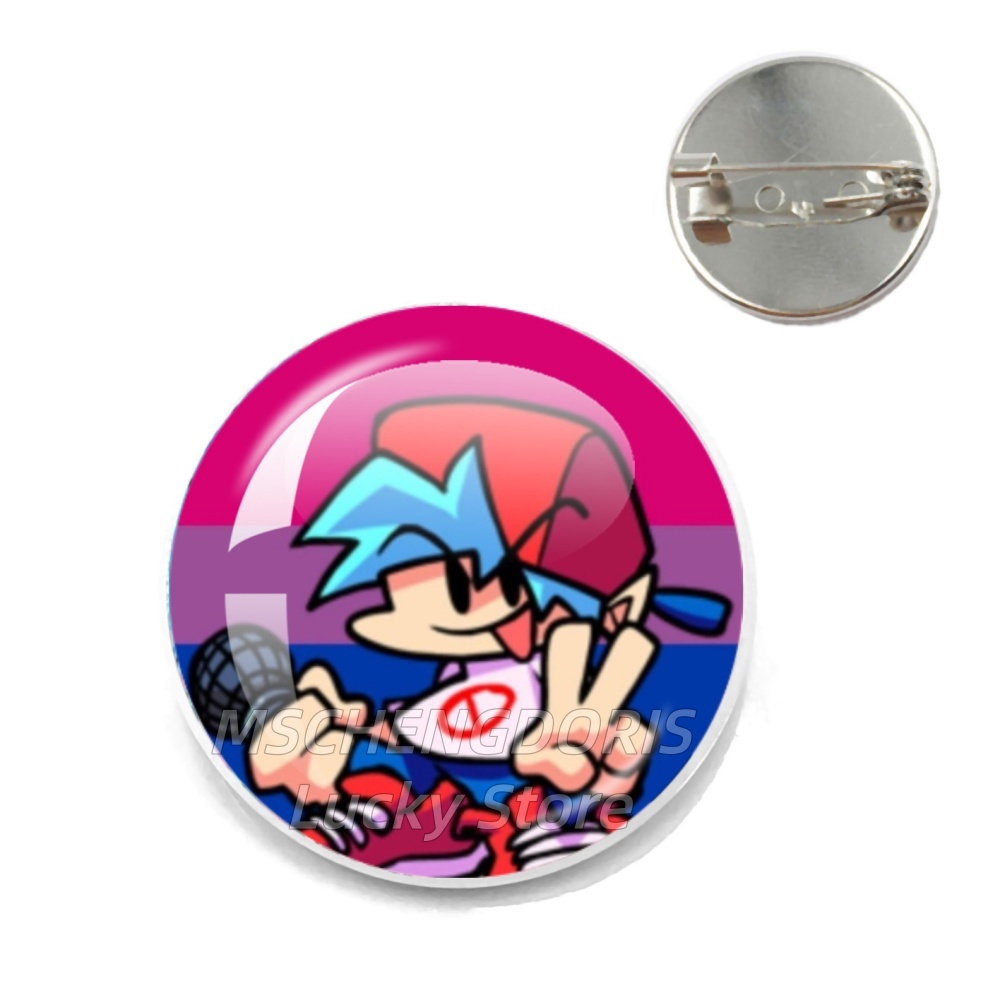 Friday Night Funkin' Pins Boyf - Gaming Accessories Gift For Boyfriend 评论和价格