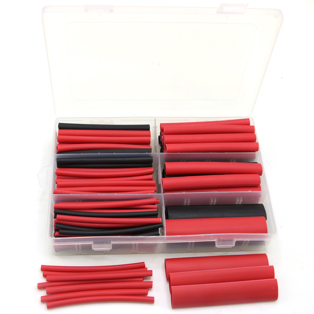 130 / 270pcs 3:1 Dual Wall Adh - Sleeved Cable Kit 评论和价格