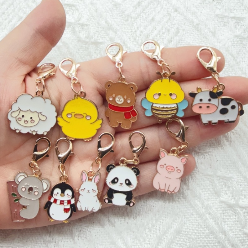10pcs alloy drip oil cartoon a - Gaming Accessories Gifts 评论和价格