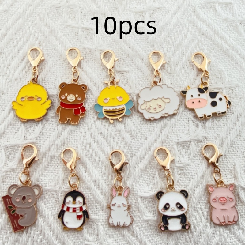 10pcs alloy drip oil cartoon a - Gaming Accessories Gifts 评论和价格