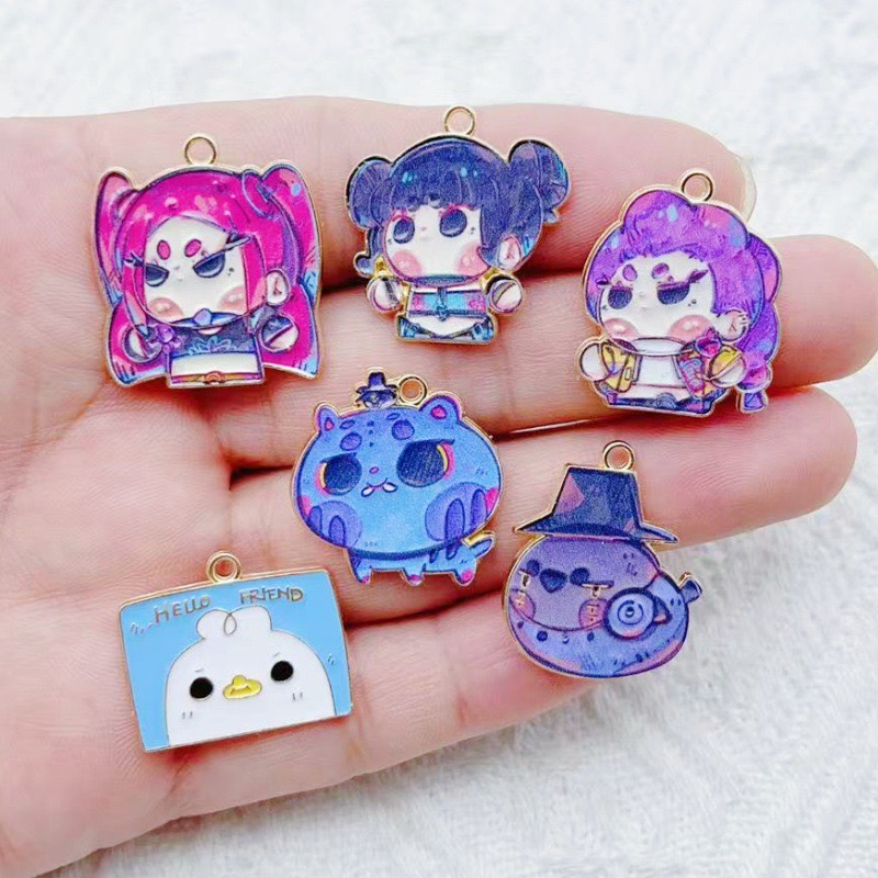 10pcs Cartoon Anime Pendant Oi - Gaming Accessories Gifts 评论和价格