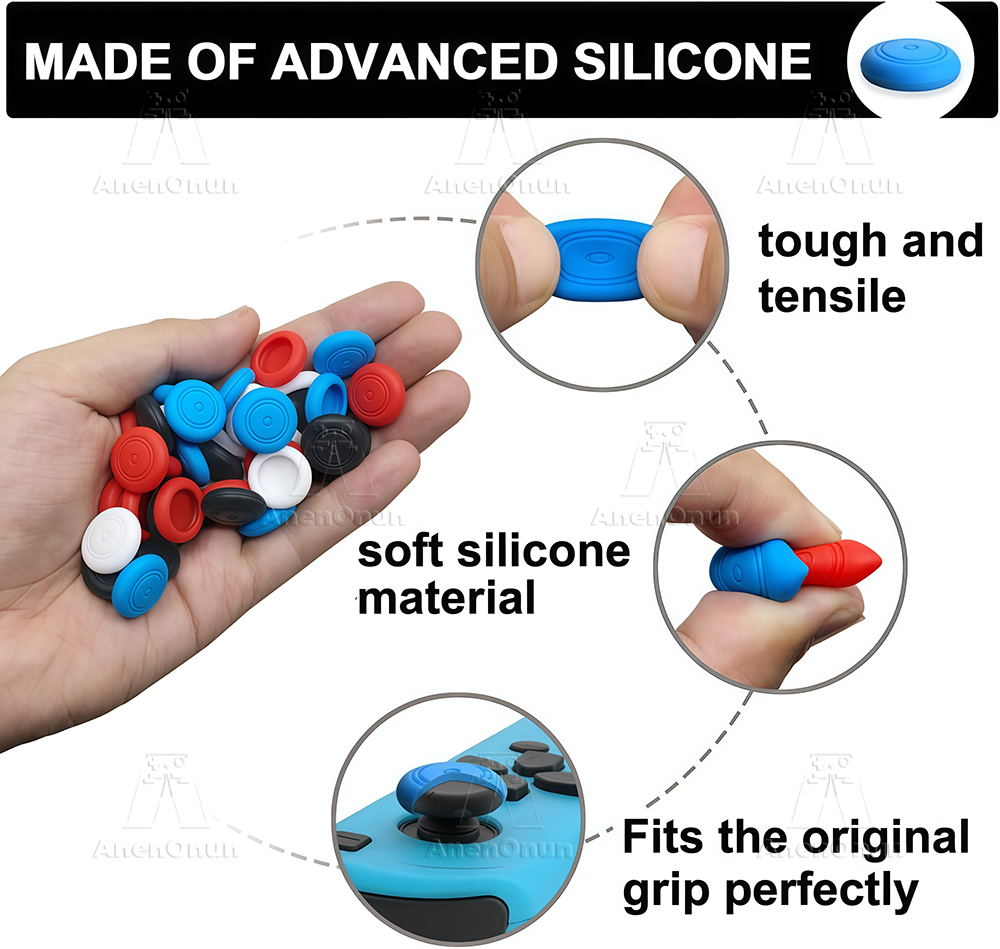 Thumb Grip Caps for Switch/Swi - Gaming Accessories Joystick 评论和价格