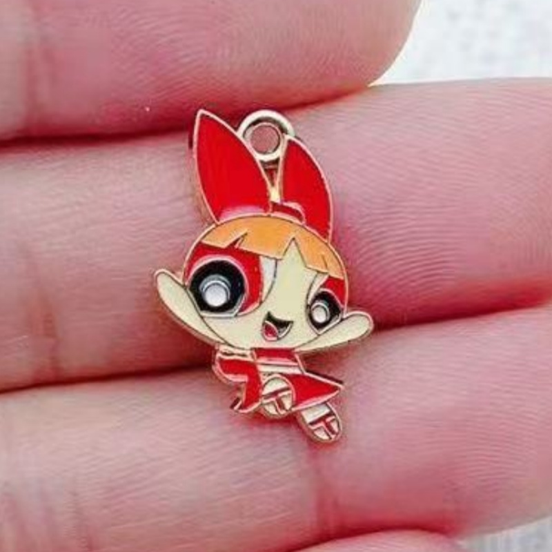 10pcs Alloy Oil-Dripping Carto - Gaming Accessories Gifts 评论和价格