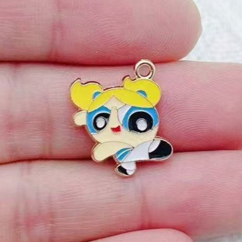10pcs Alloy Oil-Dripping Carto - Gaming Accessories Gifts 评论和价格