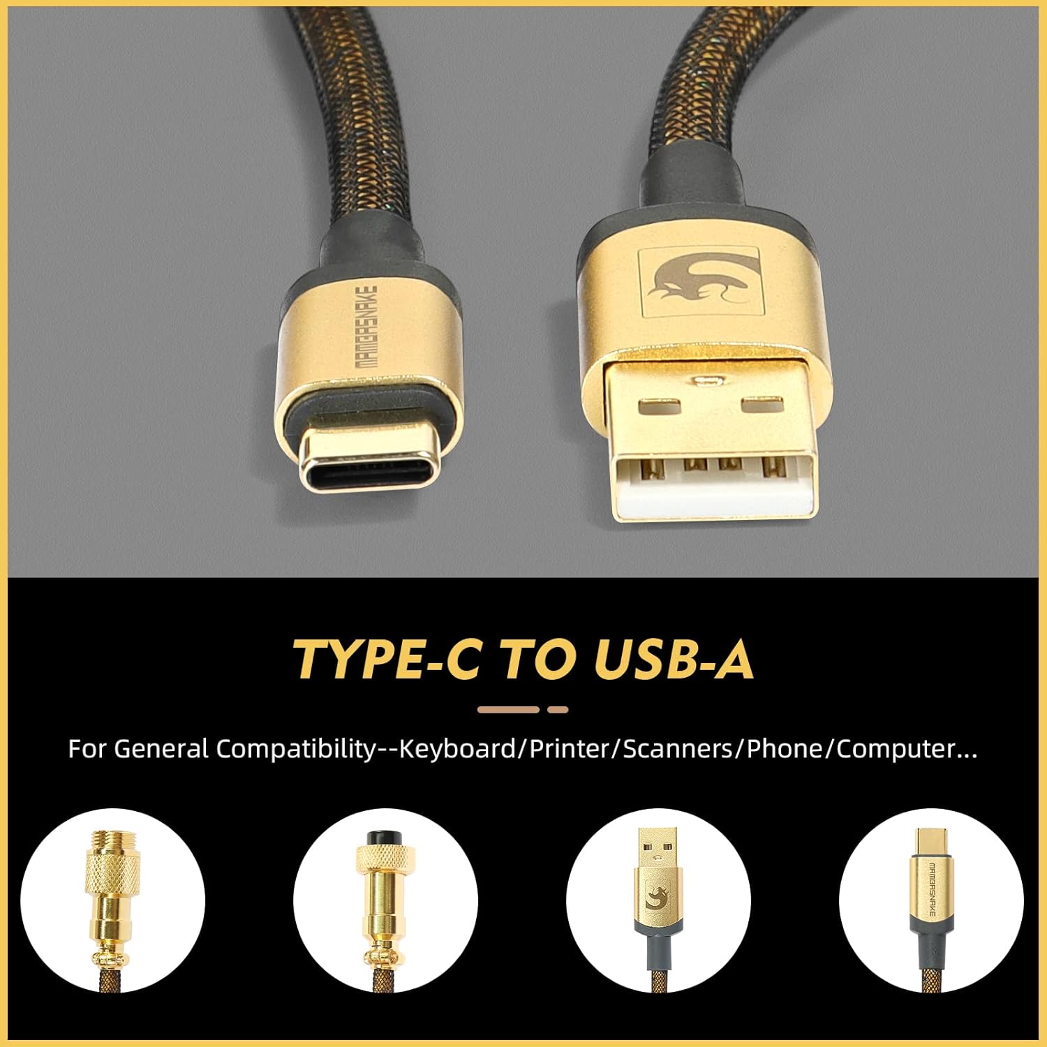 ATTACK SHARK * MAMBASNAKE C03  - Sleeved Cable Kit 评论和价格
