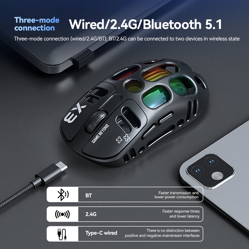 Hot Selling T-WOLF X3 Tri-mode - Gaming Accessories To Sell 评论和价格