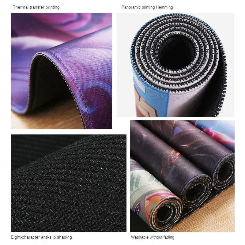 Large Mouse Pad Japanese Stree - Gaming Accessories For Pc Setup 评论和价格