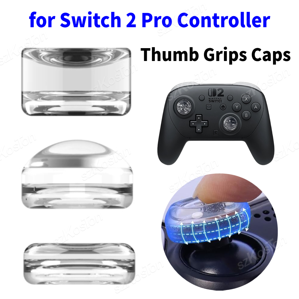 Clear Thumb Grips Caps for Swi - Gaming Accessories Joystick 评论和价格