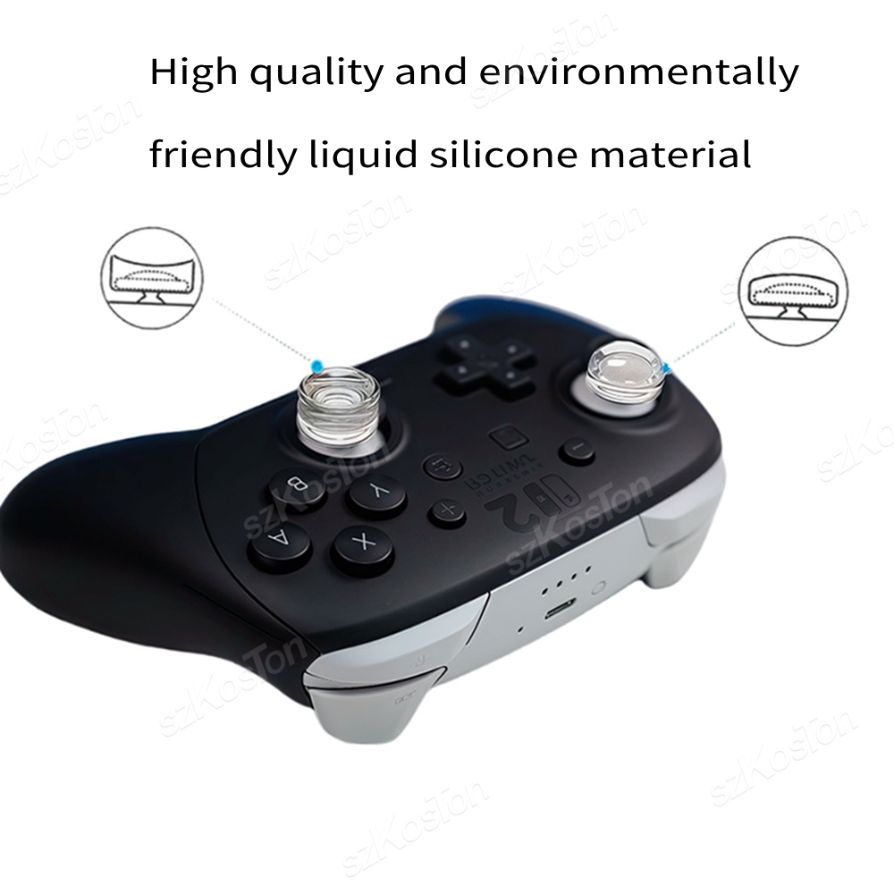 Clear Thumb Grips Caps for Swi - Gaming Accessories Joystick 评论和价格