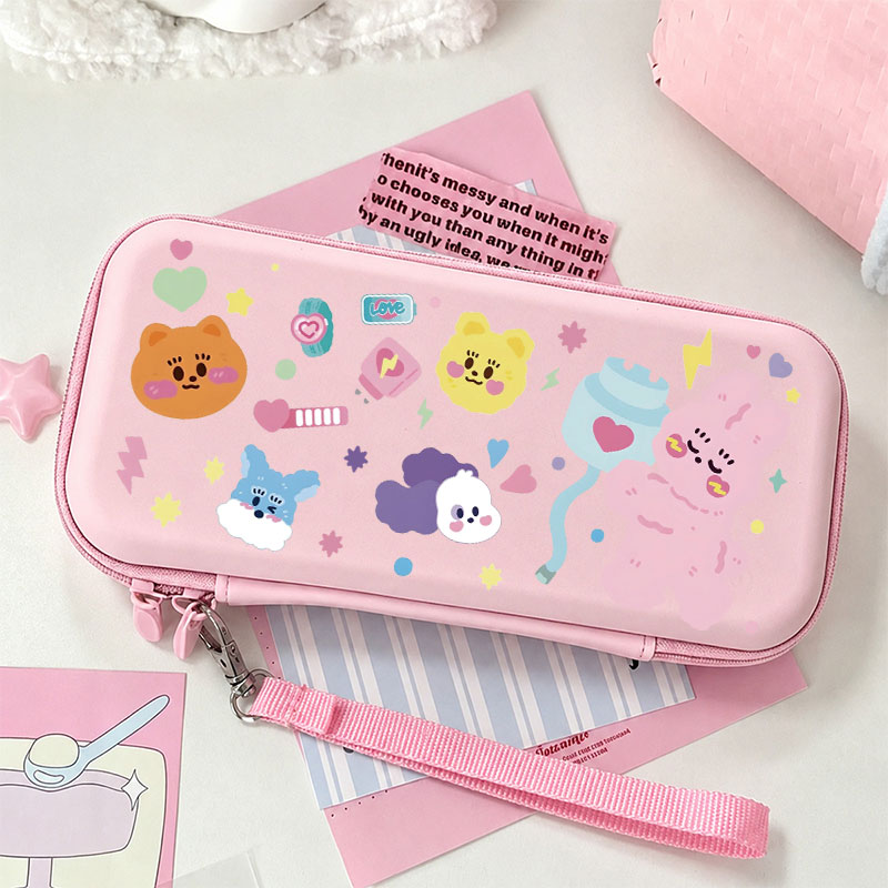 Macaron Color Hard Storage Bag - Gaming Accessories Bag 评论和价格