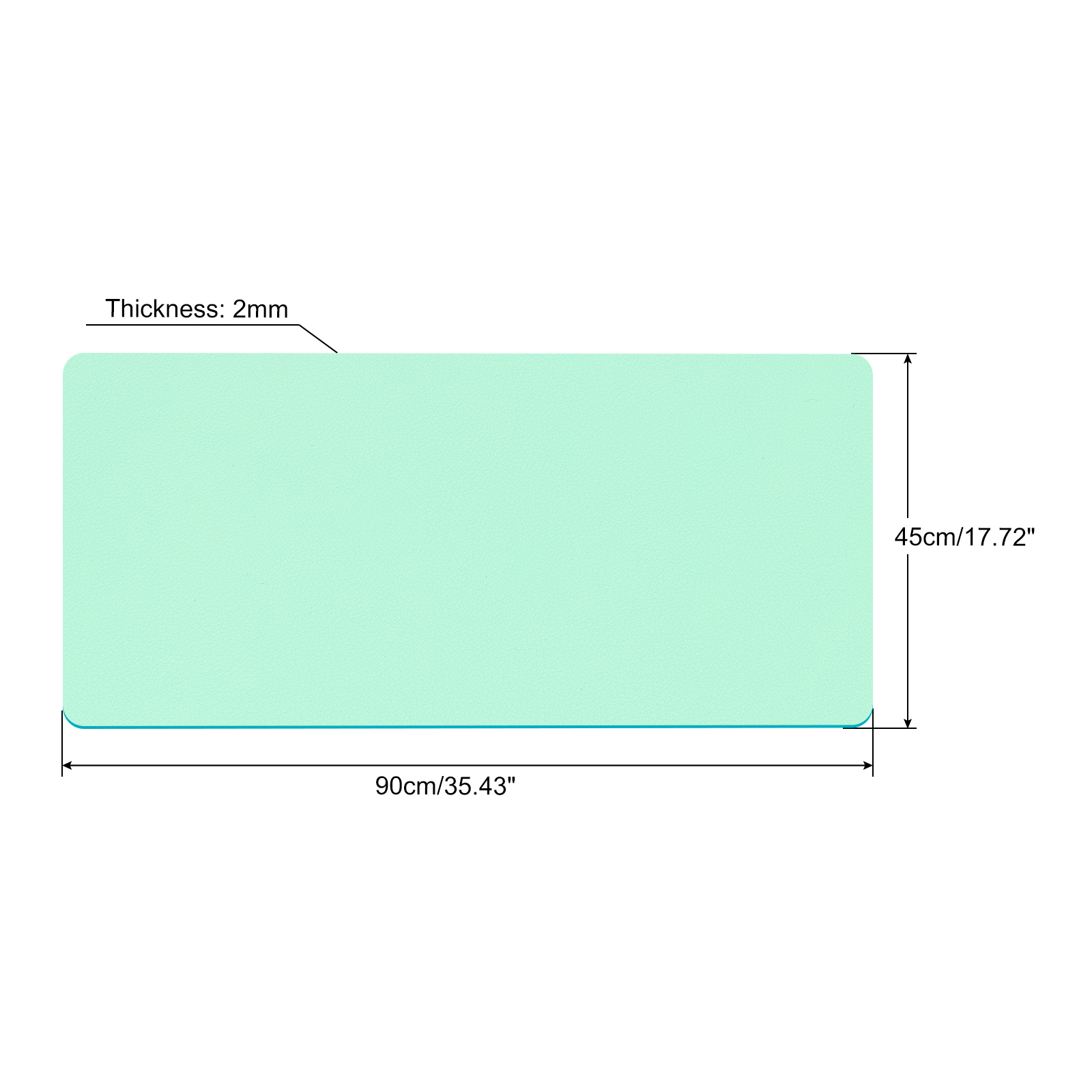 Office Desk Mat Protector PU L - Gaming Accessories Setup 评论和价格