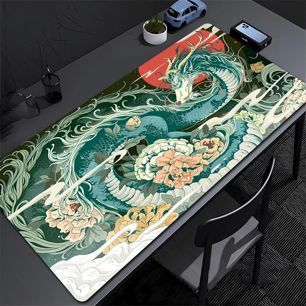 Eastern Dragon Peony Flower De - Gaming Accessories For Pc Setup 评论和价格