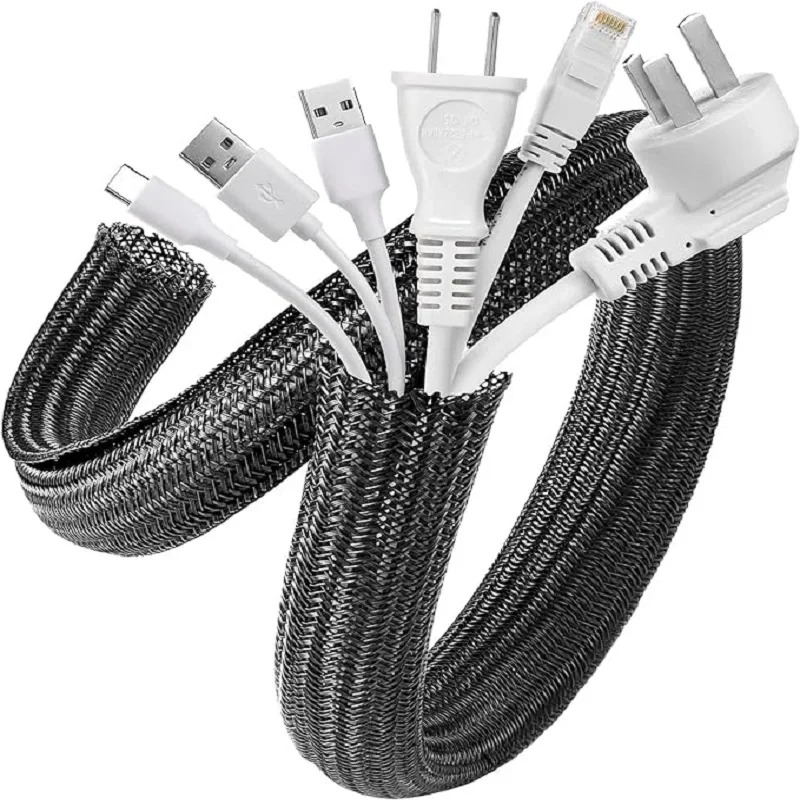 1m 3m 5m braided cable sleeve  - Sleeved Cable Kit 评论和价格