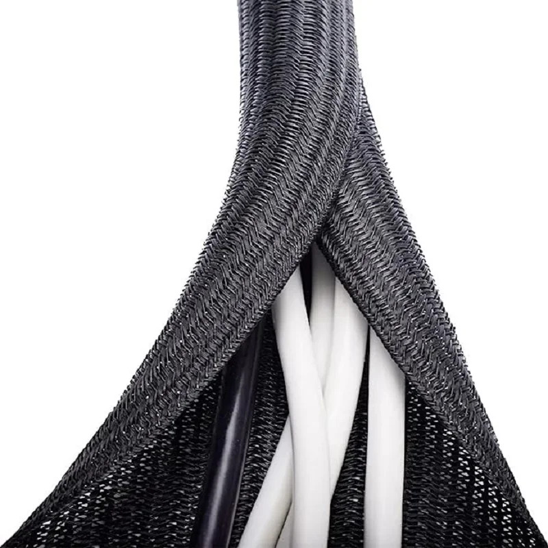 1m 3m 5m braided cable sleeve  - Sleeved Cable Kit 评论和价格