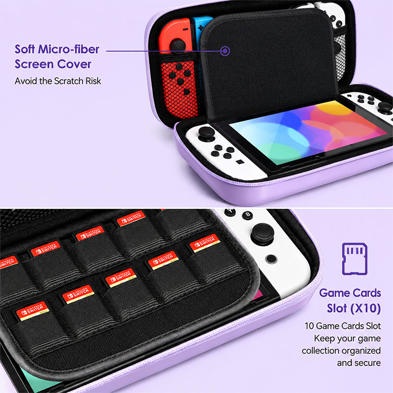 Macaron Color Hard Storage Bag - Gaming Accessories Bag 评论和价格