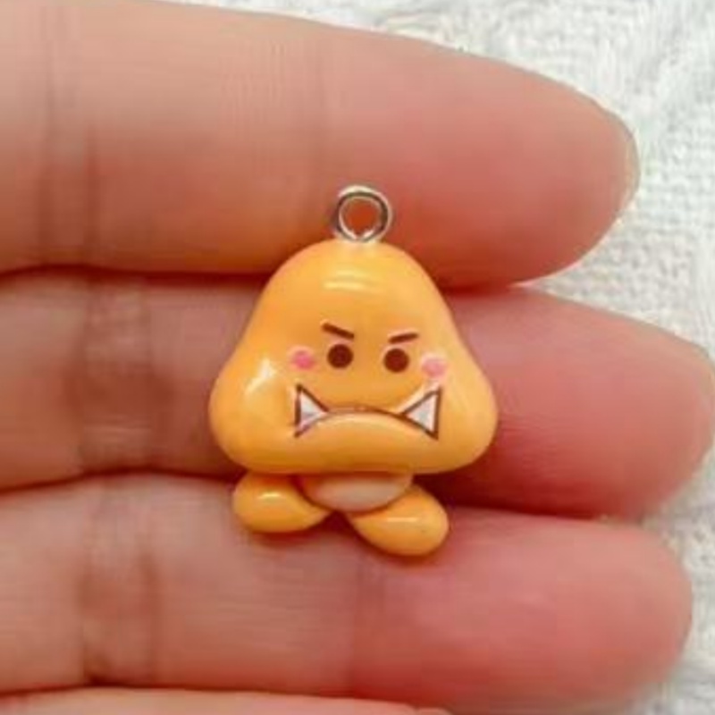 10pcs resin cartoon pendant, D - Gaming Accessories Gifts 评论和价格