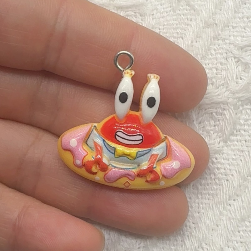 10pcs cartoon resin pendant, D - Gaming Accessories Gifts 评论和价格