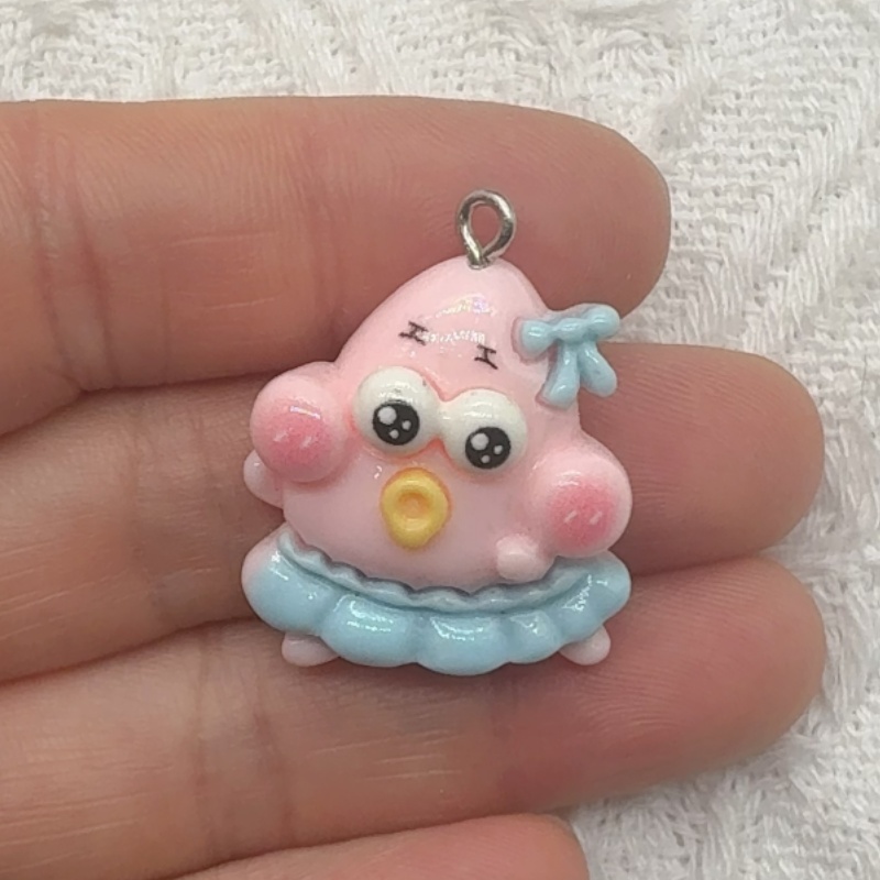 10pcs cartoon resin pendant, D - Gaming Accessories Gifts 评论和价格