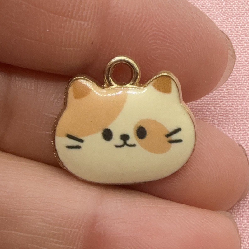 12pcs Printed Cat Head Alloy D - Gaming Accessories Gifts 评论和价格