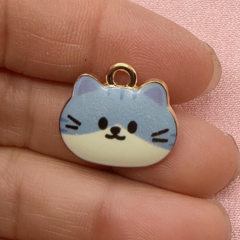 12pcs Printed Cat Head Alloy D - Gaming Accessories Gifts 评论和价格
