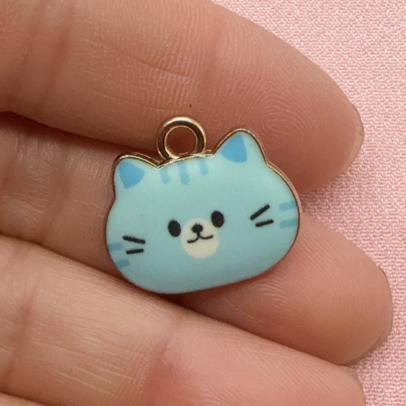 12pcs Printed Cat Head Alloy D - Gaming Accessories Gifts 评论和价格