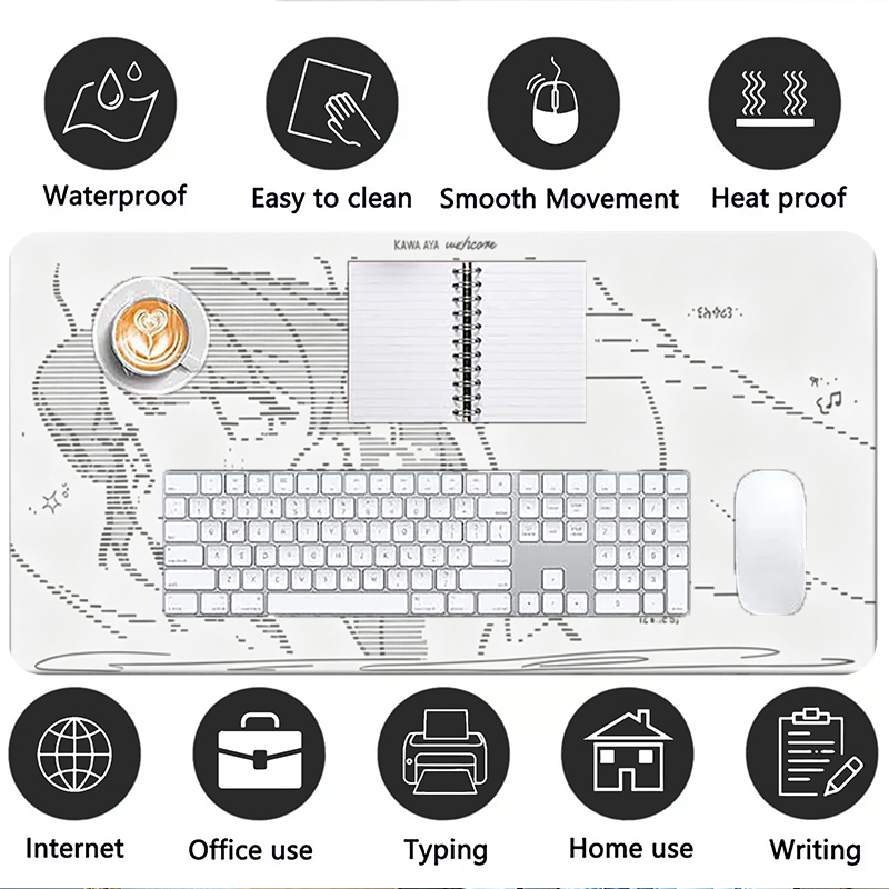 1Pcs Leather Mouse Pad Anime A - Gaming Accessories Setup 评论和价格
